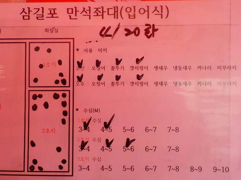 삼길포 만석좌대 4월 20일화요일 입어식 낚시 참고 하시면 도움 되실겁니다.